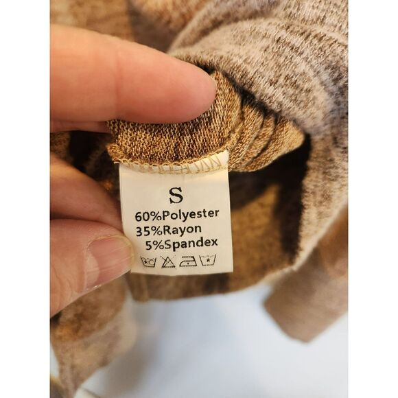 VD Vidussa small sweater brown beige 8.6354 - Picture 6 of 6